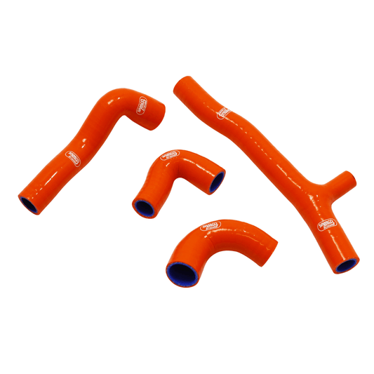 Samco Sport Off Road Radiator Hose Kit - Orange