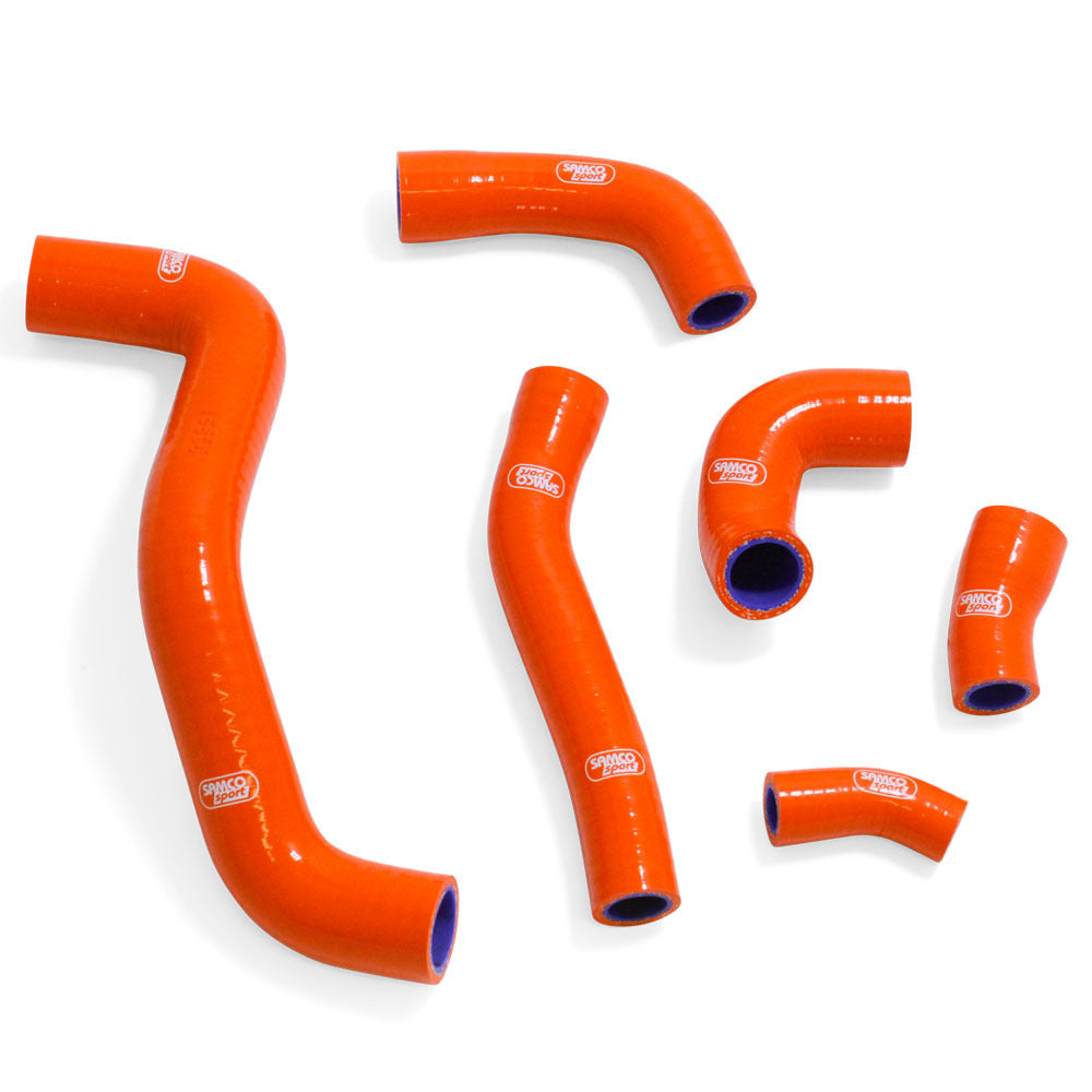 Samco Sport Off Road Radiator Hose Kit - Orange