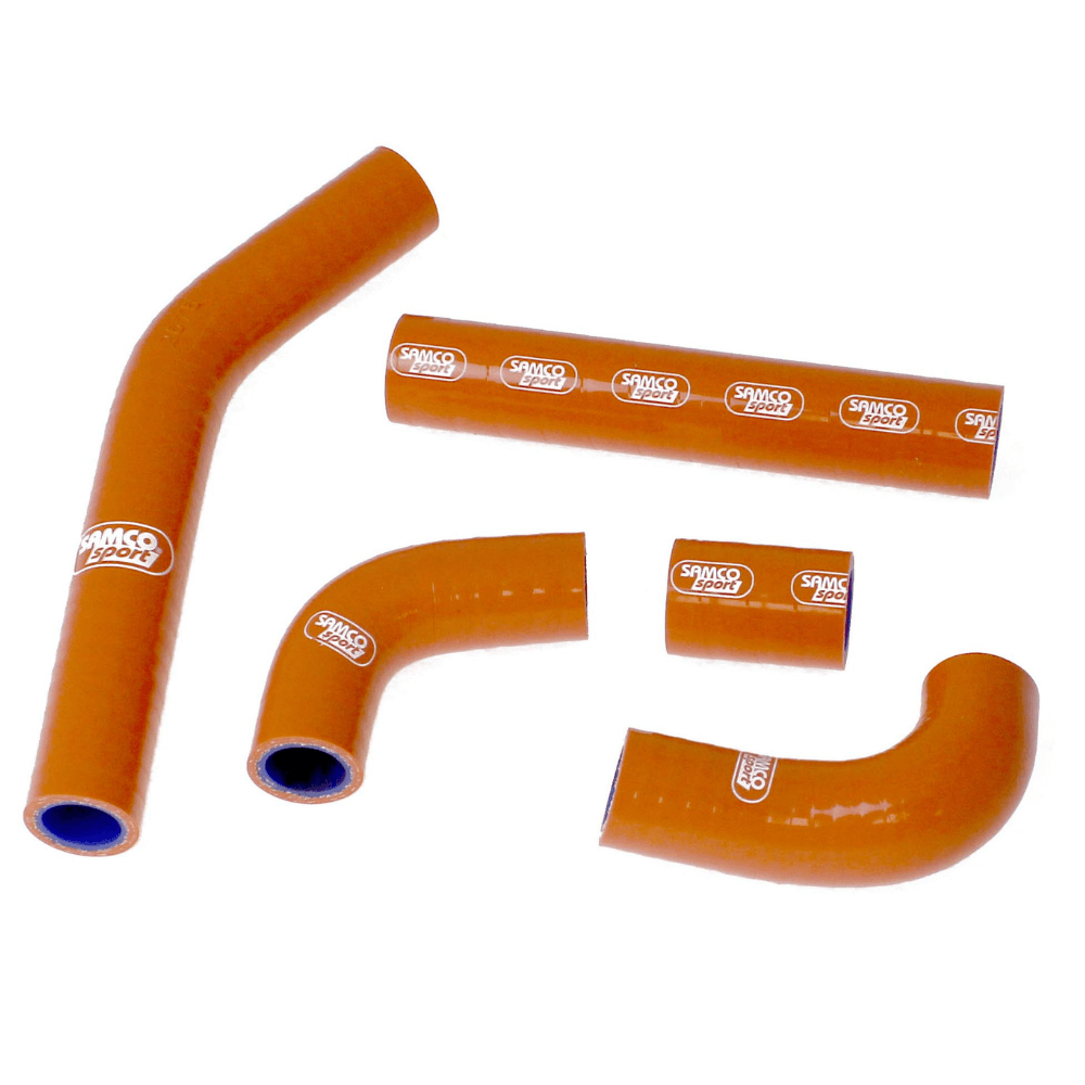 Samco Sport Off Road Radiator Hose Kit - Orange