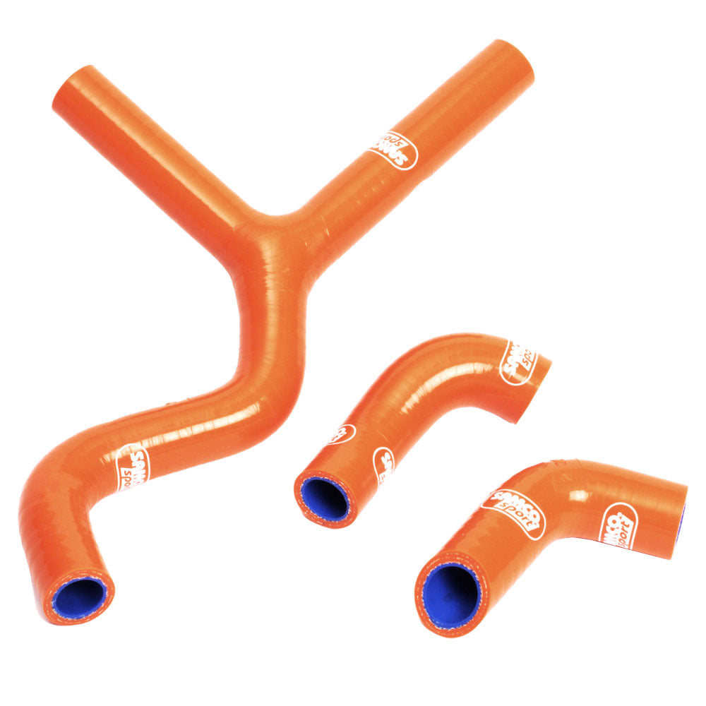 Samco Sport Off Road Radiator Hose Kit - Orange