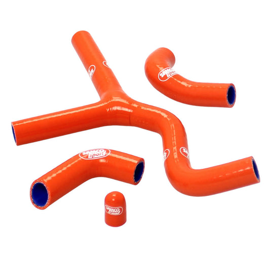 Samco Sport Off Road Radiator Hose Kit - Orange