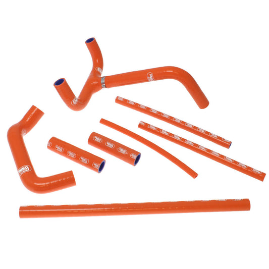Samco Sport Radiator Hose Kit - Orange