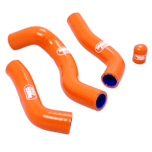 Samco Sport Off Road Radiator Hose Kit - Orange