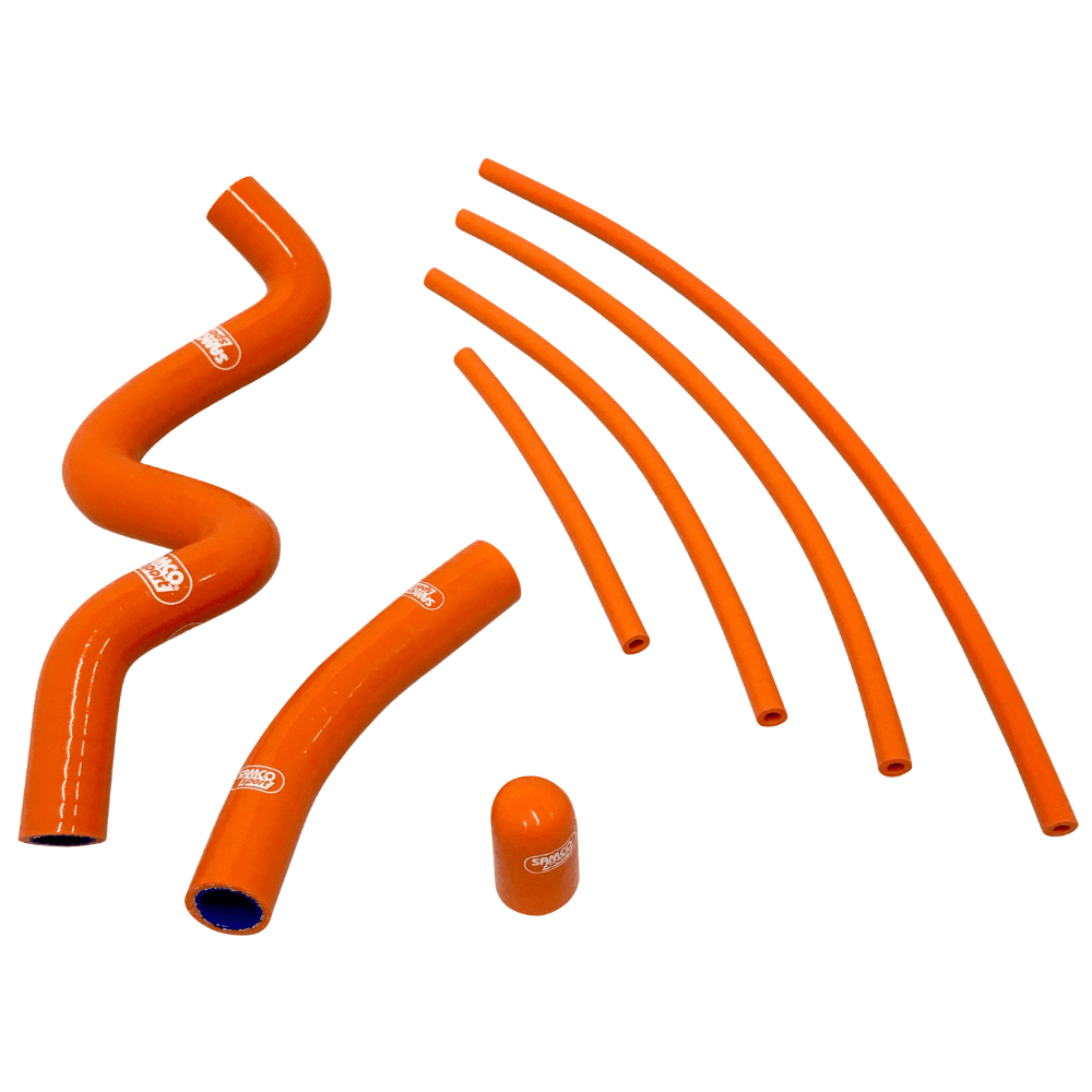 Samco Sport Radiator Hose Kit - Orange