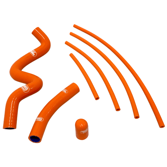 Samco Sport Radiator Hose Kit - Orange