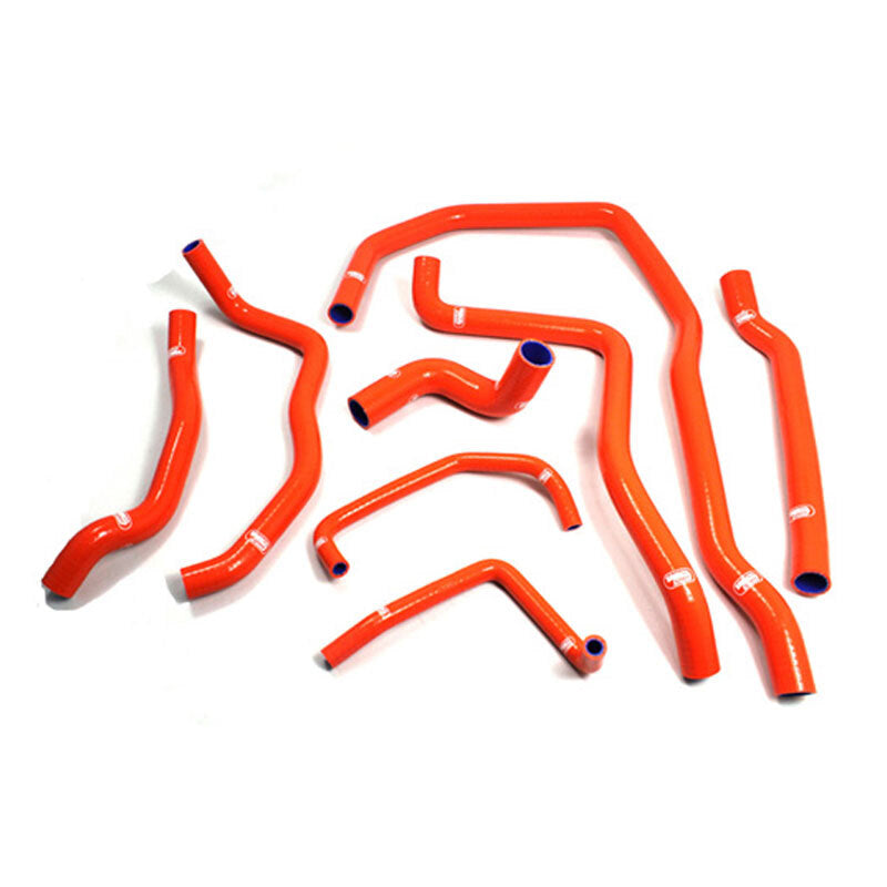 Samco Sport Silicone Radiator Coolant (UTV) Hose Kit - Orange