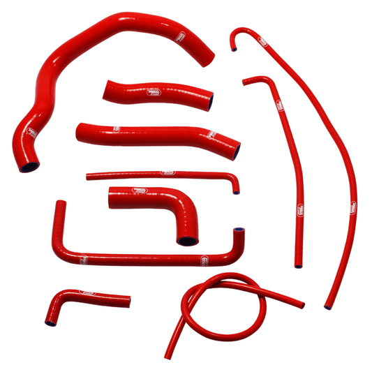 Samco Sport Radiator Hose Kit - Red