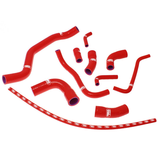 Samco Sport Radiator Hose Kit - Red