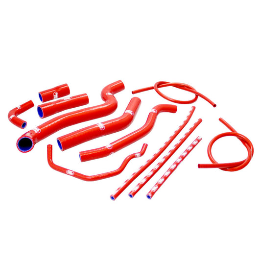 Samco Sport Radiator Hose Kit - Red