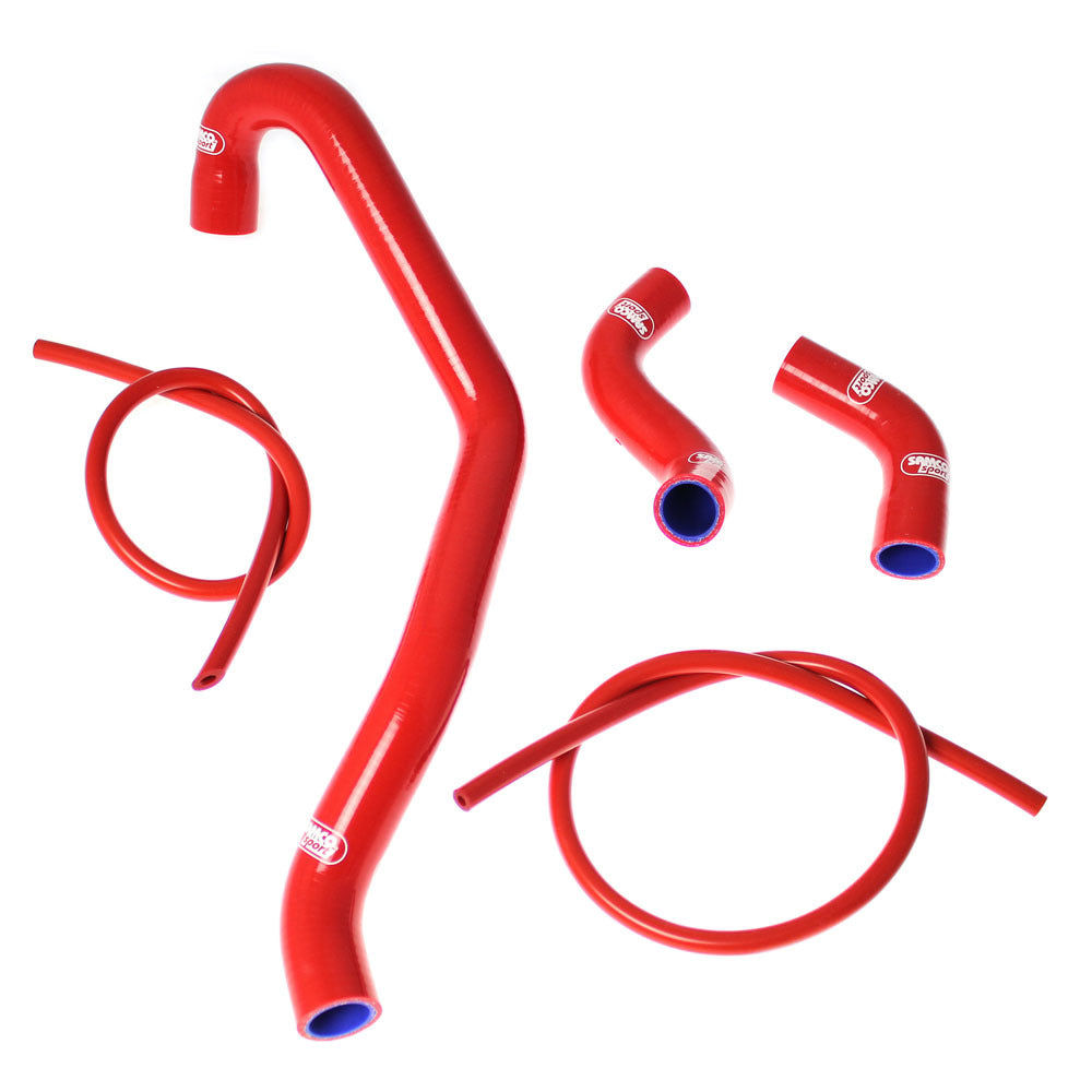 Samco Sport Radiator Hose Kit - Red