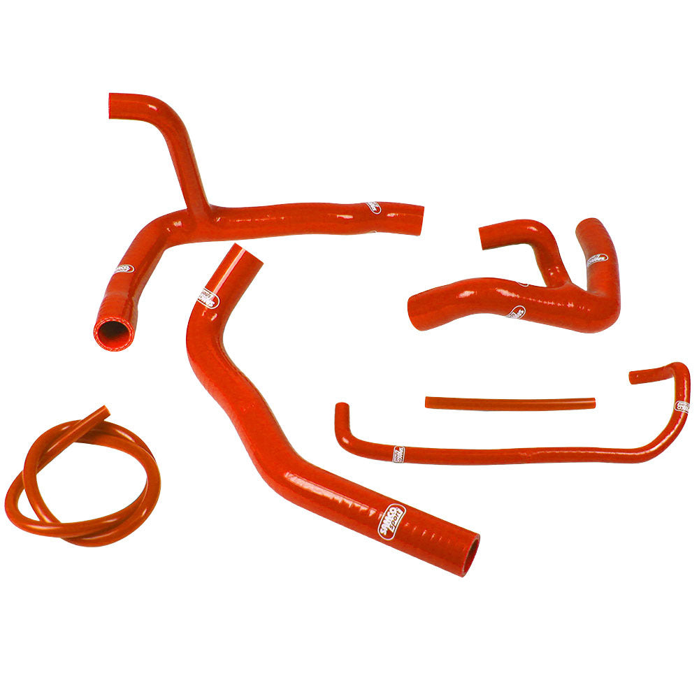 Samco Sport Radiator Hose Kit - Red