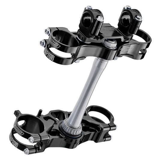 Talon Junior Adjustable Triple Clamp - Black