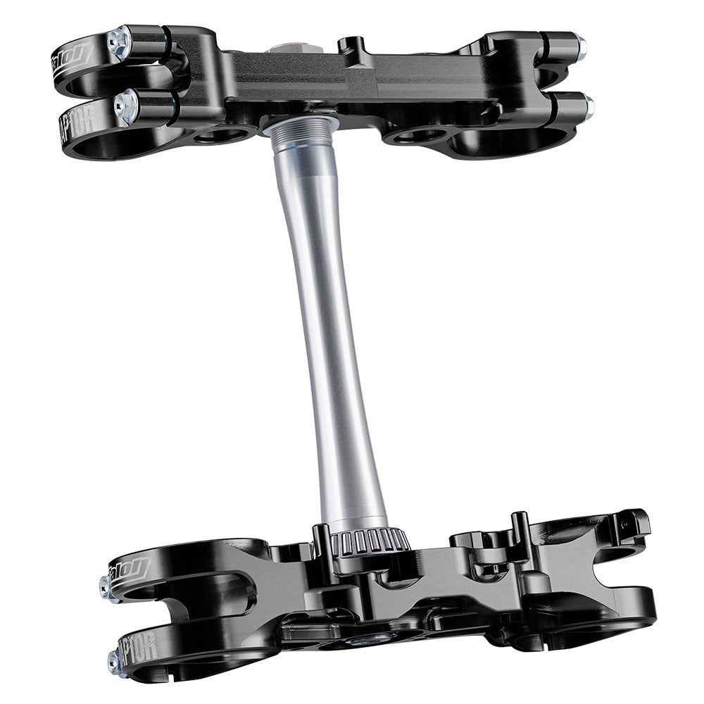 Talon Raptor Adjustable Triple Clamp - Black