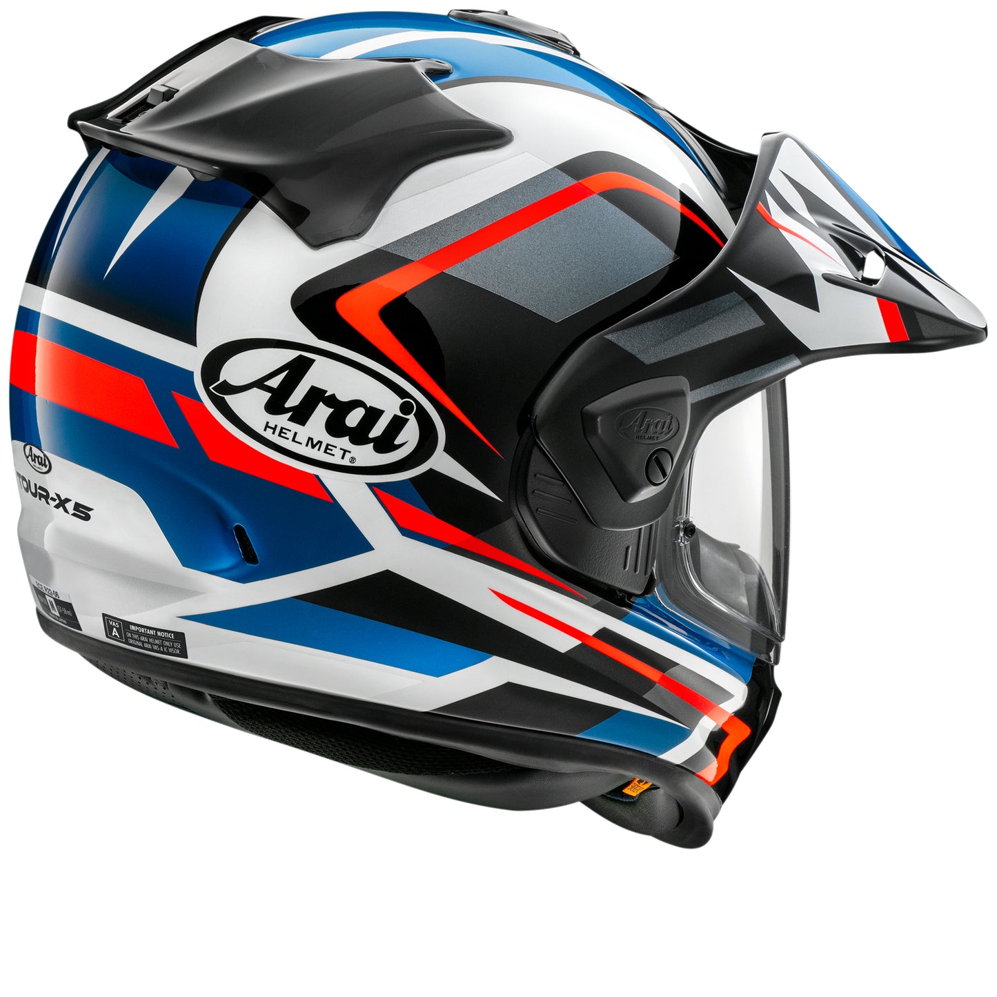 Arai Tour-X5 Discovery Helmet - Black / Blue