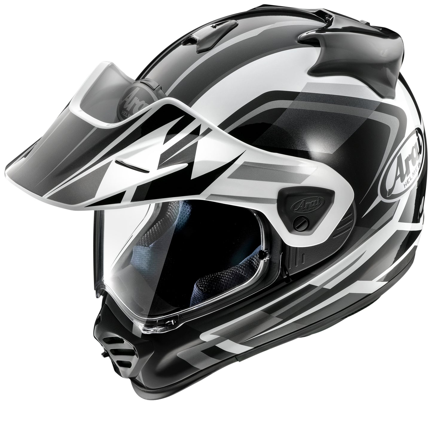 Arai Tour-X5 Discovery Helmet - Black / White