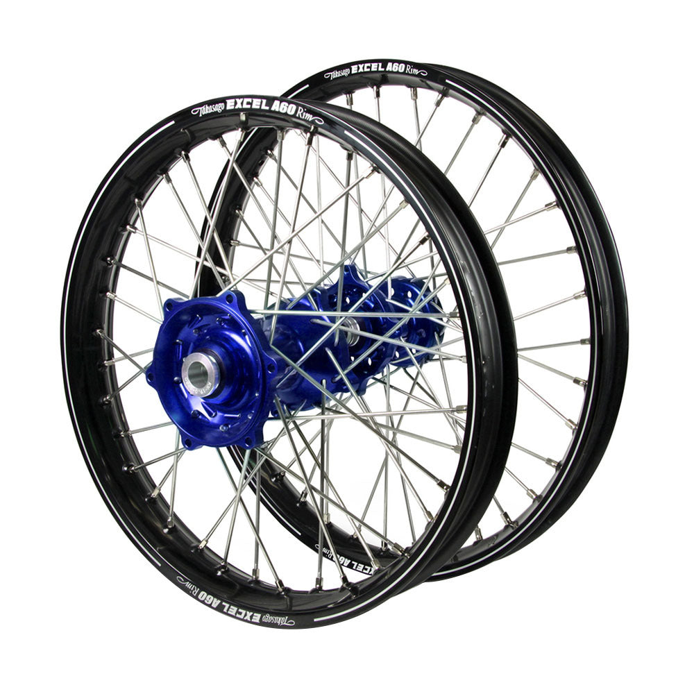 Talon Hubs / A60 Rims Wheel Set - Blue / Black