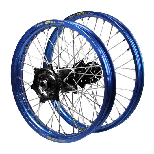Talon Hubs / Excel Junior Rims Wheelset (19*1.40 / 16*1.85 OE) - Black / Blue