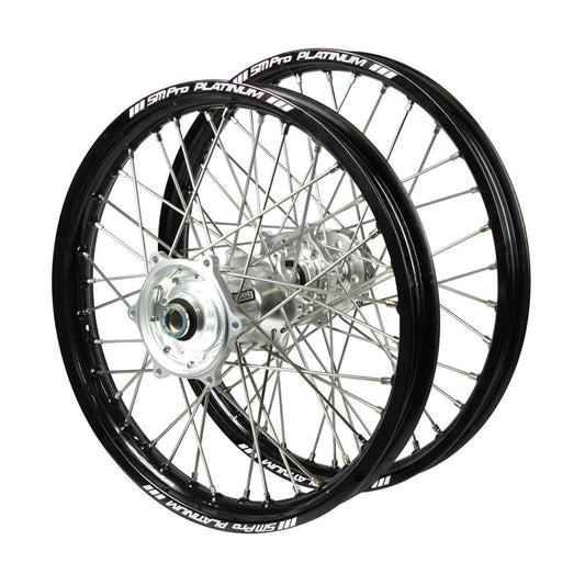 Talon Hubs / Excel Rims Wheel Set - Silver / Black