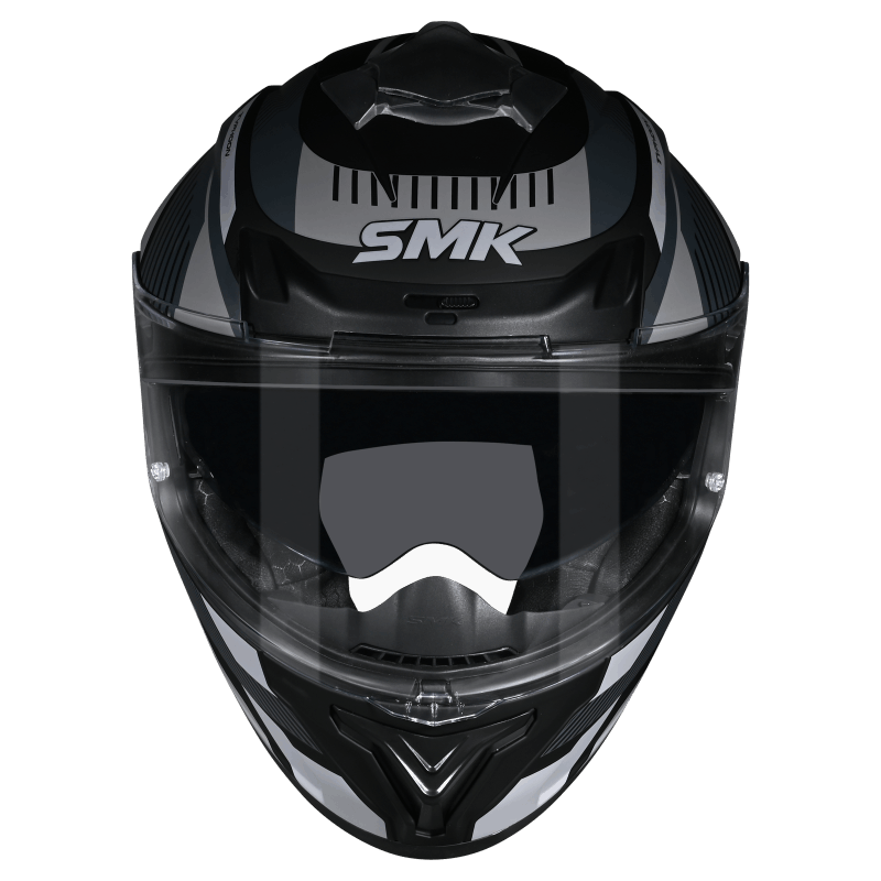 SMK Typhoon 06 Sparko Helmet - Black / Grey MA266
