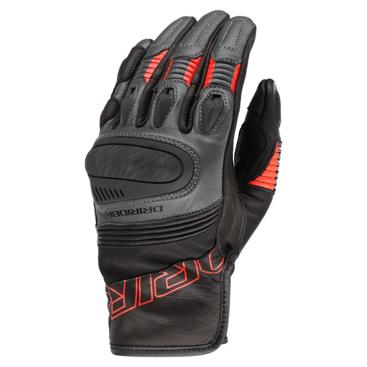 Dririder Torque Short Cuff Women's Gloves - Black / Red
