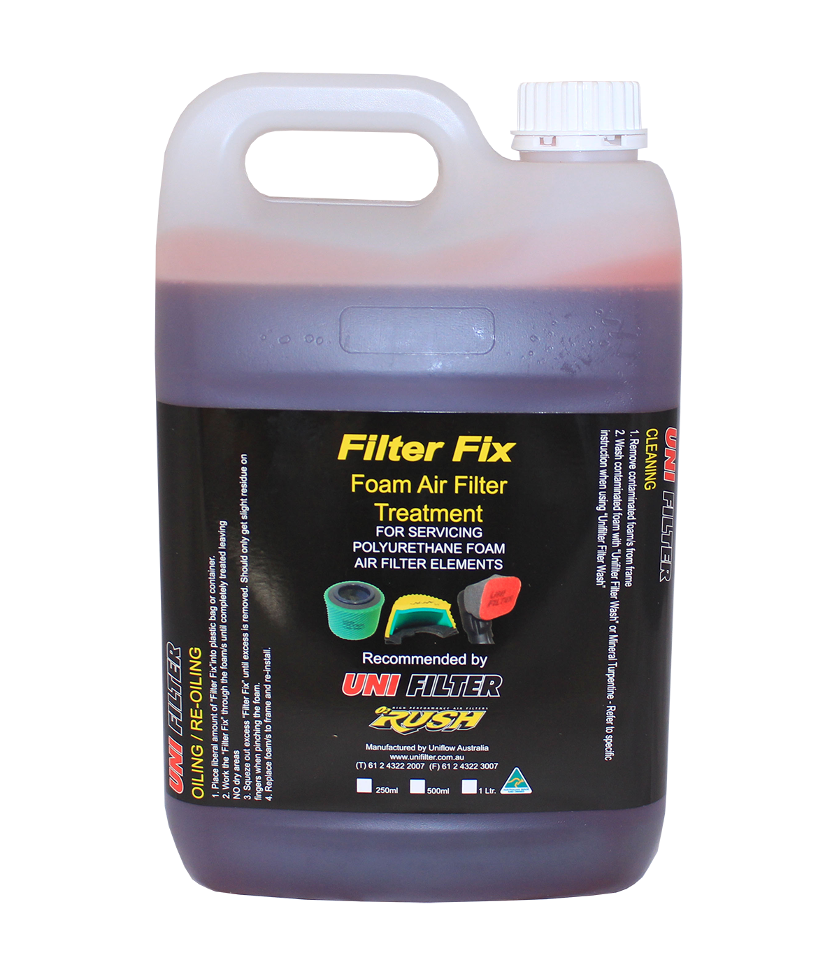 Unifilter Red Filter Oil - 5L