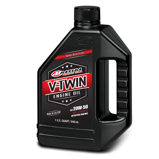 Maxima V-Twin Full Synthetic 20w-50 - 946ml