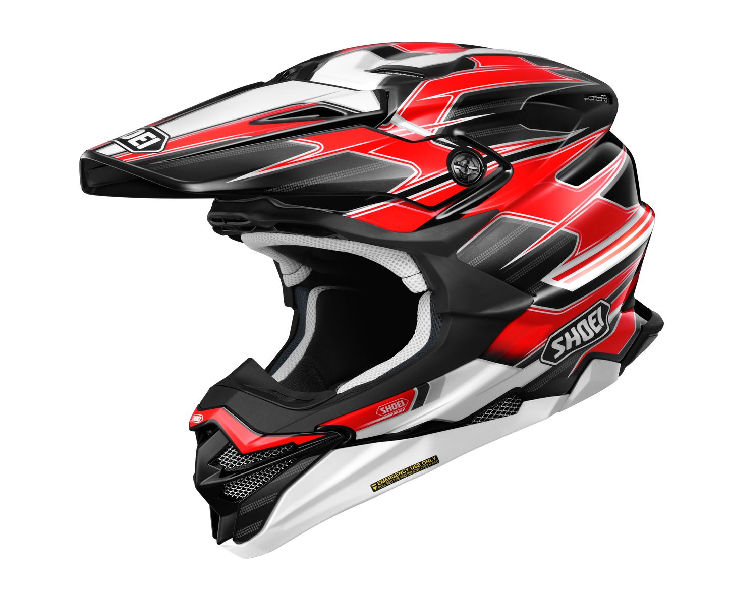 Shoei VFX-WR06 Helmet Sparkle TC-1 - Red / Black