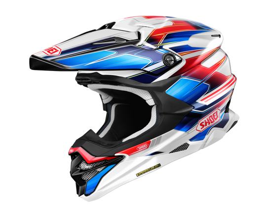 Shoei VFX-WR06 Helmet Sparkle TC-10 - Blue / Red / White