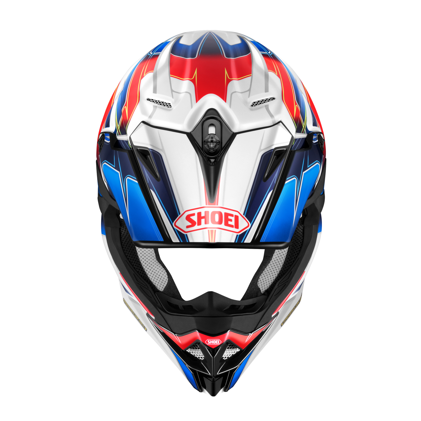 Shoei VFX-WR06 Helmet Sparkle TC-10 - Blue / Red / White