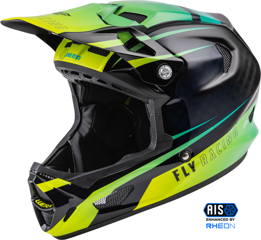 Fly Werx-R MTB / BMX Helmet - L.E. Hvs Teal Carbon