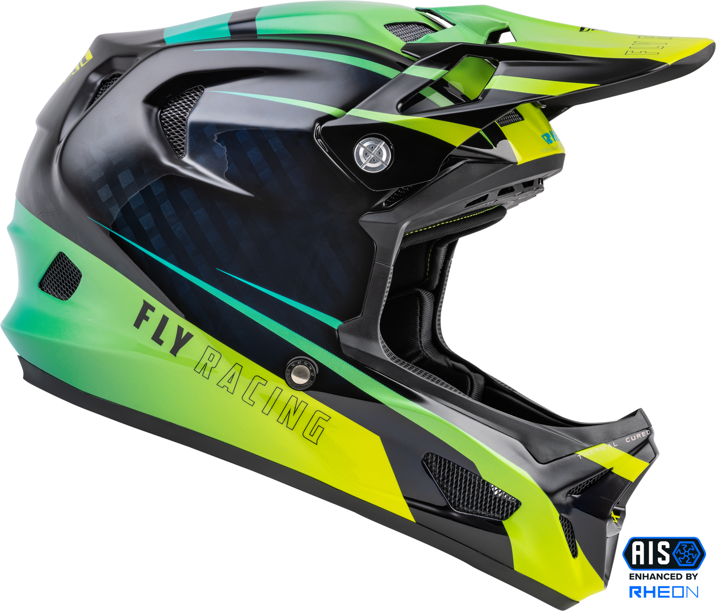 Fly Werx-R MTB / BMX Helmet - L.E. Hvs Teal Carbon