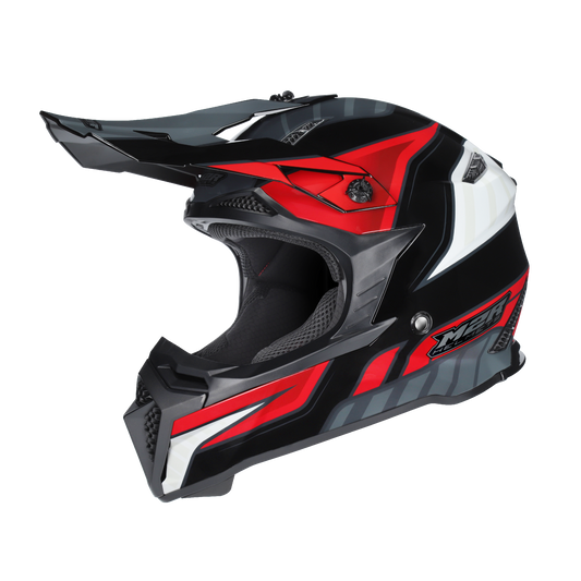 M2R X2.1 Torque PC-1 Helmet - Red / Black