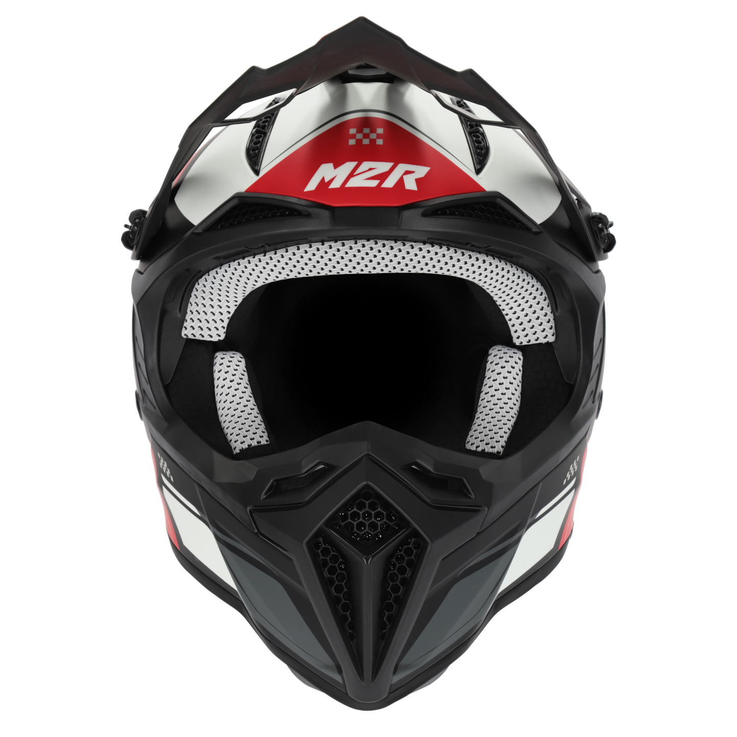 M2R X2.1 Youth Pulse PC-1F Helmet - Red / Black