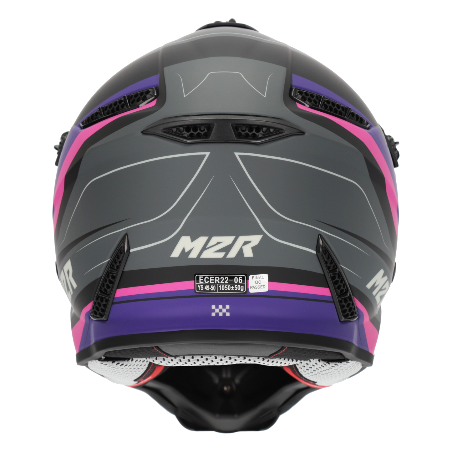 M2R X2.1 Youth Pulse PC-7F Helmet - Pink / Purple