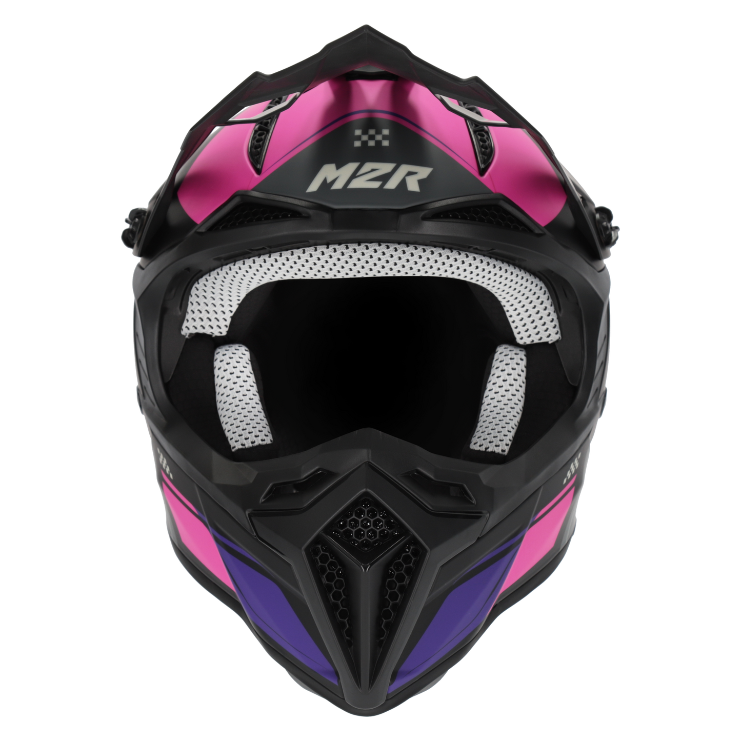 M2R X2.1 Youth Pulse PC-7F Helmet - Pink / Purple