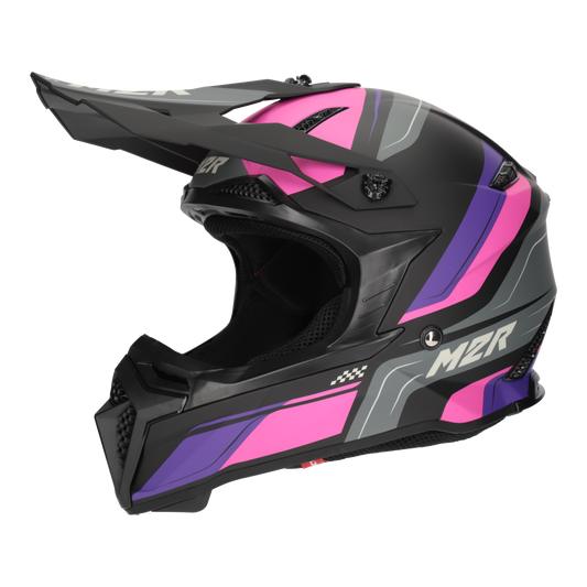 M2R X2.1 Pulse PC-7F Helmet - Pink / Purple