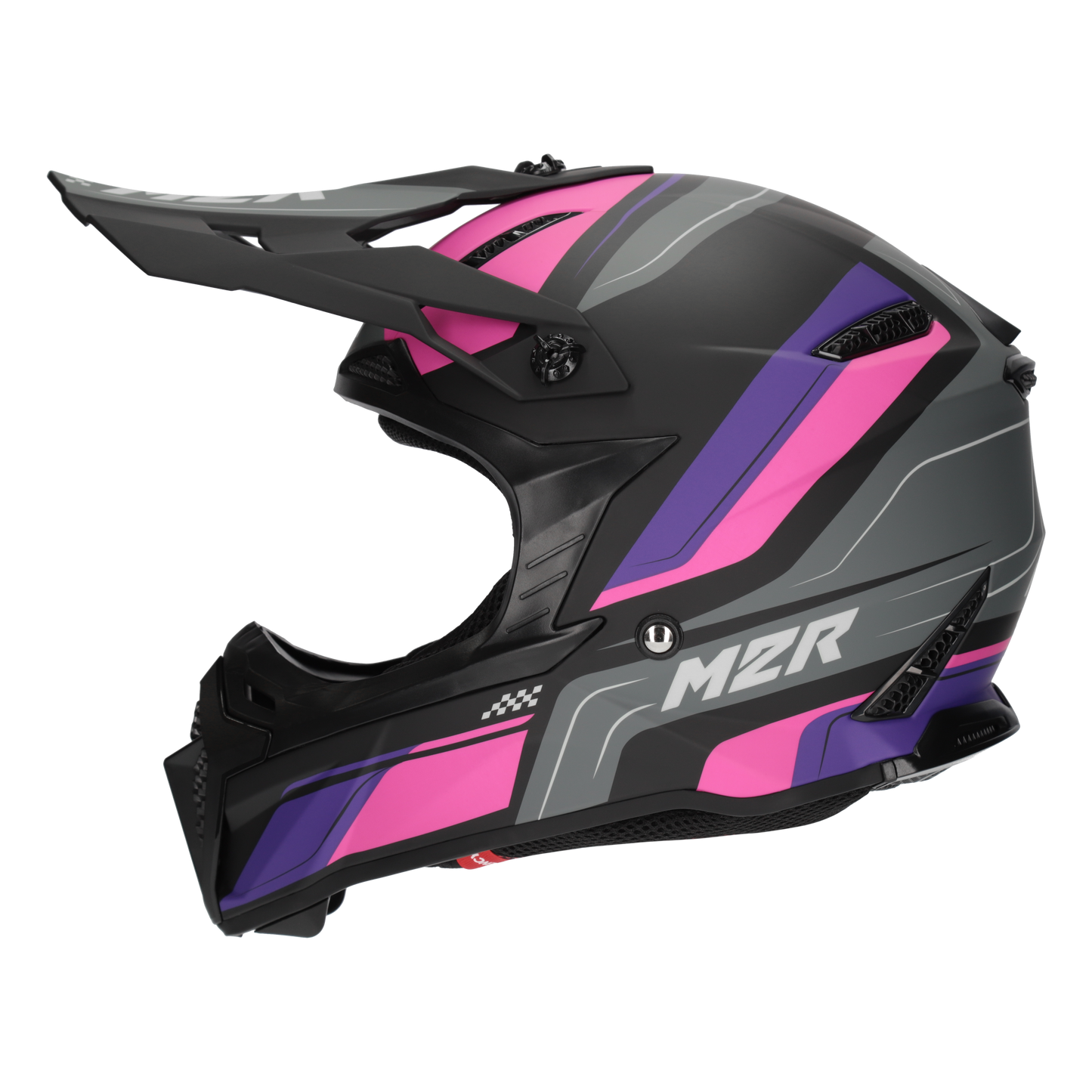 M2R X2.1 Pulse PC-7F Helmet - Pink / Purple