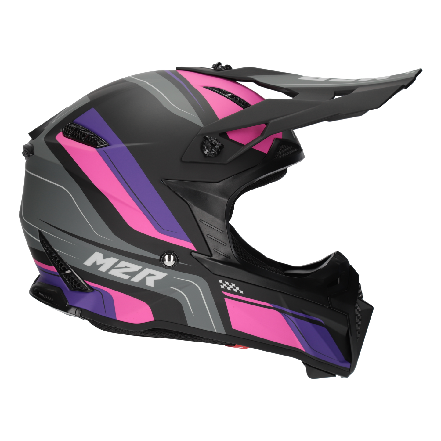M2R X2.1 Pulse PC-7F Helmet - Pink / Purple