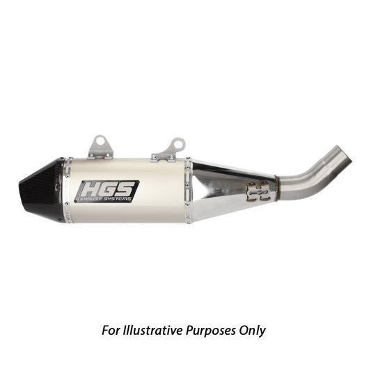 HGS Stainless Steel Carbon Silencer