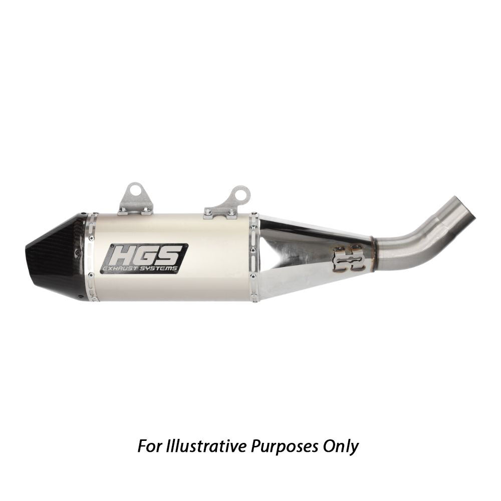 HGS Stainless Steel Carbon Silencer