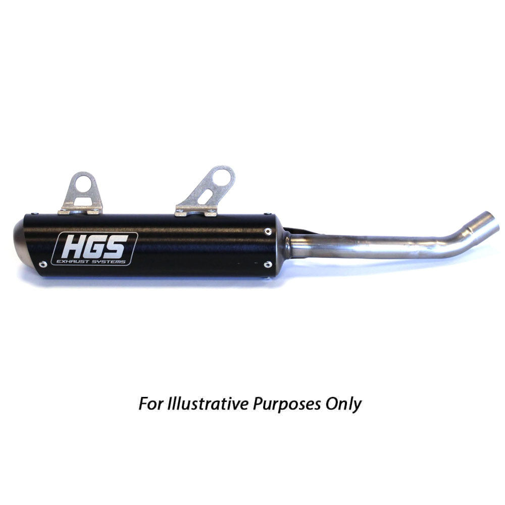 HGS 2 Stroke Round Silencer - Black