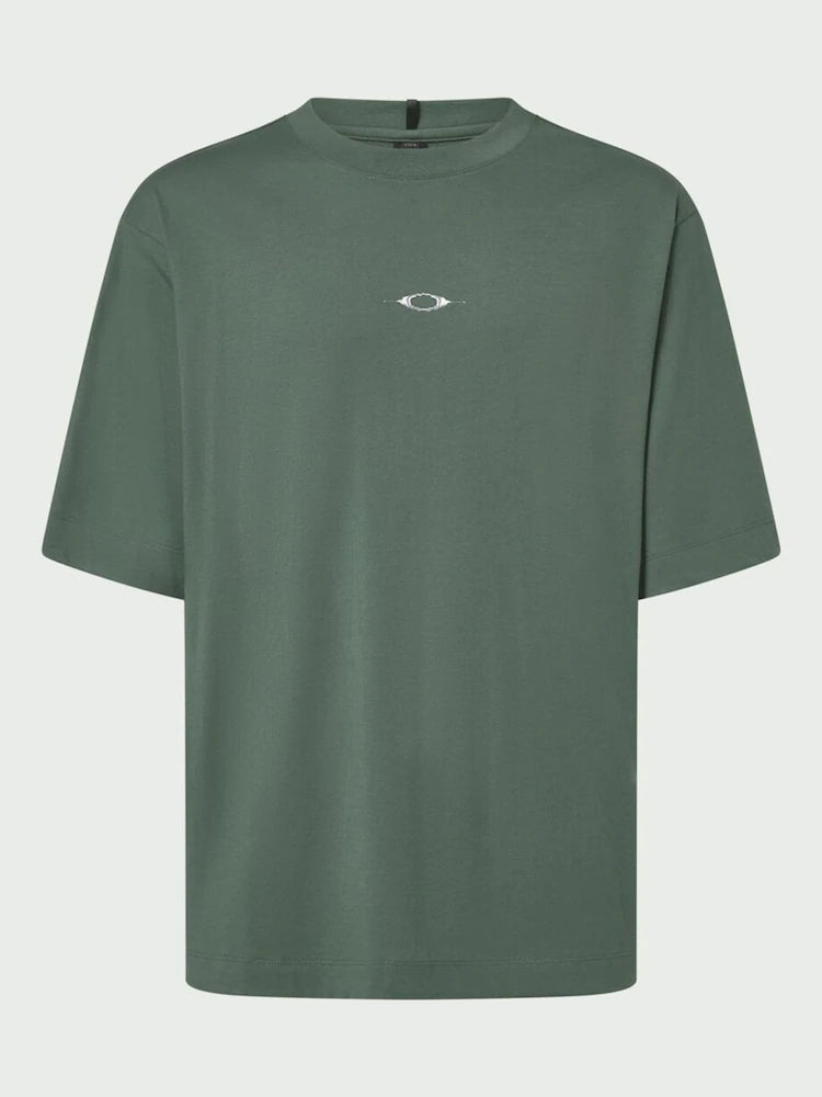 Oakley Stacked Metal Faded Tee - Green