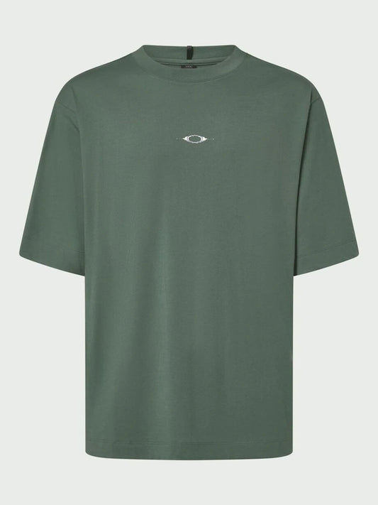 Oakley Stacked Metal Faded Tee - Green
