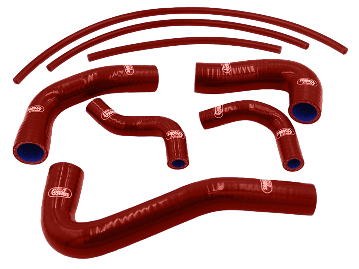 Samco Sport Radiator Hose Kit - Red