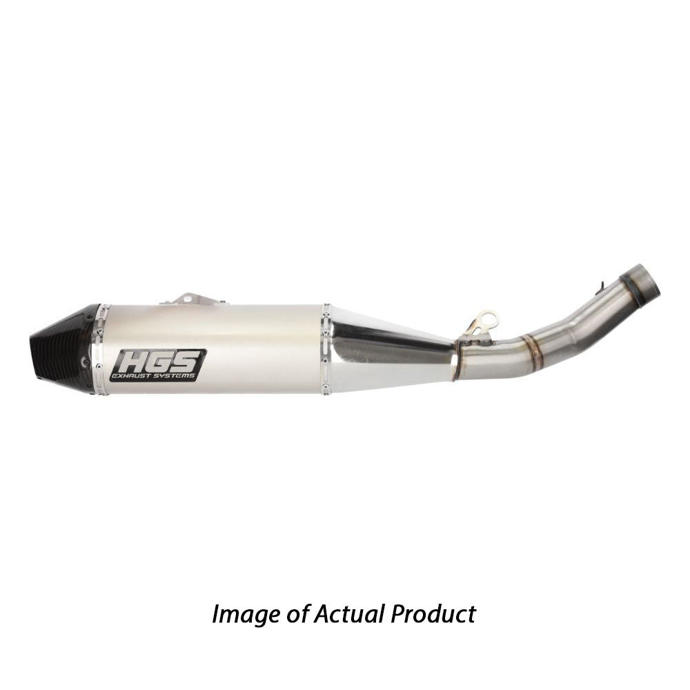 HGS Stainless Steel Carbon Silencer