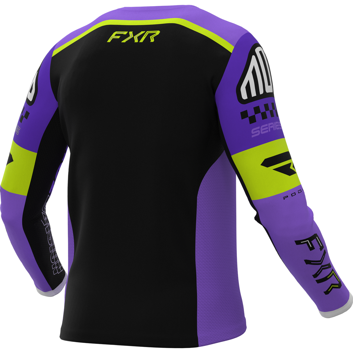 FXR 26.5 Youth Podium Gladiator Jersey - Purple / Black