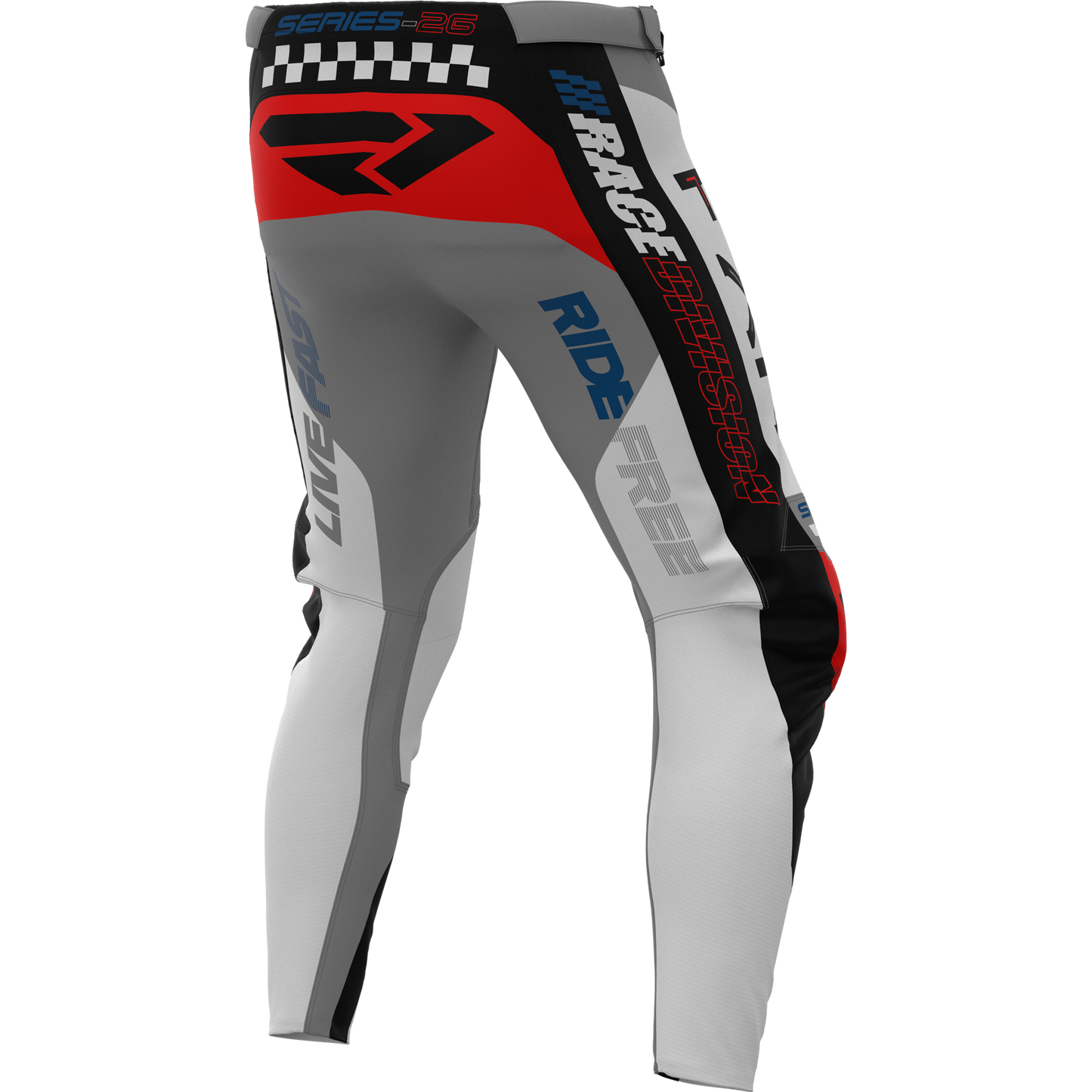 FXR 26.5 Youth Podium Gladiator Pants - Grey / White