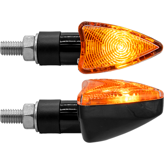 MCS Micro Indicator Clear Lens - Pair