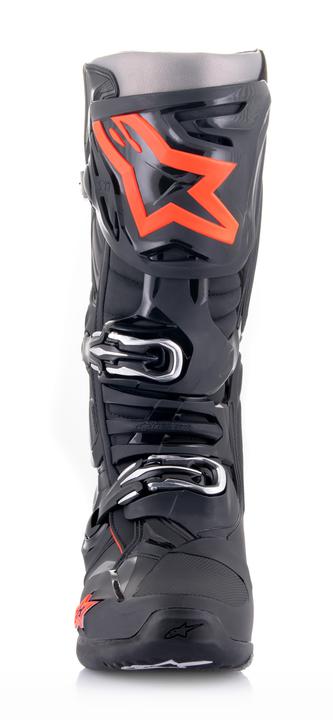 Alpinestars MX23 Tech 10 Black Red Fluro