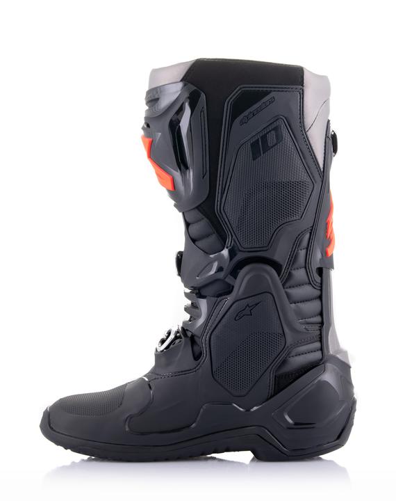 Alpinestars MX23 Tech 10 Black Red Fluro